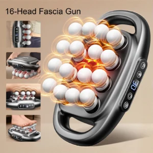 16-Head Fascia Massage Gun