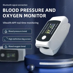 2-in-1 Blood Oxygen & Pressure Monitor
